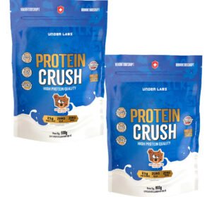 Whey Protein Crush Under Labz 21g De Proteina Kit 2x 900g Sabor Vitamina De Frutas