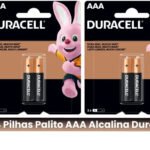 4 Pilhas Palitos Aaa Original P/teclado S/fio,mouse S/fio