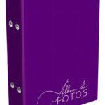 Album Fotográfico 10×15 120 Fotos Vertical 24 Horas Cor Roxo-claro Cor
