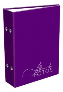 Album Fotográfico 10×15 120 Fotos Vertical 24 Horas Cor Roxo-claro Cor