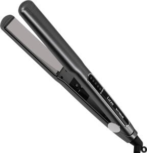 Chapinha Prancha Lizze Extreme Titânio Com Cor Preto