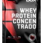 Suplemento Dux Nutrition Whey Protein Concentrado sabor cappuccino de 28g