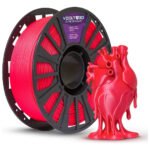 Filamento Pla Vermelho Velvet 1kg Premium Impressão Nacional