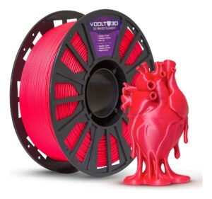 Filamento Pla Vermelho Velvet 1kg Premium Impressão Nacional
