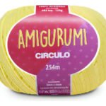 Fio Amigurumi Circulo – 254 M – 125 G- Crochê Cor 1730 – AMARELO-CANDY