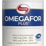 Vitafor Omegafor Plus EPA DHA 120 Cápsulas Sem Sabor Pote