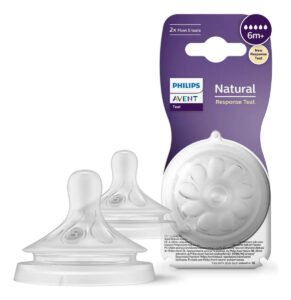 Kit 2 Unidades De Bico Pétala 3.0 T5 Para Bebês De 6 Meses Phillips Avent