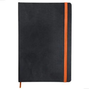 Caderneta Anotação A5 Executiva Tipo Moleskine Couro Sintético