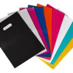 Sacola Boca De Palhaço 20×30 100 Unidades Sacolinha P/ Lojas Cor Preto Liso
