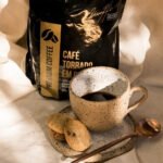 Cafe Graos Torrado Torra Media Arábica Em Grãos 1kg Gourmet