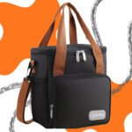 Bolsa Térmica Lancheira Marmita 12L Média Cerveja Comida Bebidas Academia Trabalho Escola Passeio Alça Removível Conserva Quente E Frio Cor Preta Tche Amo
