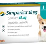 Simparica 40 mg Zoetis Dog 1 comprimido 10-20 kg de cor verde claro