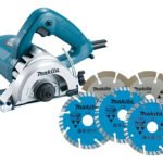 Kit Serra Mármore 110mm 1300w 4100nh3zx2 Makita E 3 Discos