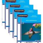 100 Folhas Papel Foto Glossy 120g A4 Brilho Prova D’agua Branco