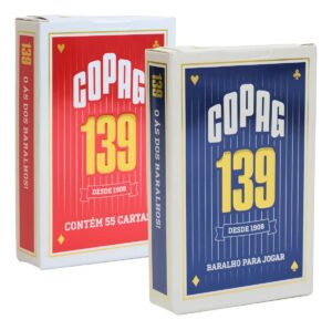 Kit 2 Jogo Baralho Profissional Copag 139 54 Cartas