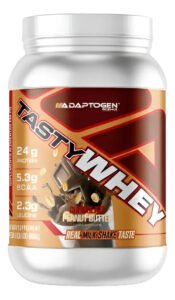Whey Tasty 900g Adaptogen Science Sabor Peanut Butter