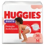 Huggies Fralda Pants Roupinha Proteção Acolchoada M – 36 Un