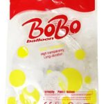 Kit C/15 Balão Bubble Bolha 10 Polegadas Decoração 20cm Cor Transparente
