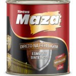 Tinta Esmalte Direto Na Ferrugem Maza 3,6l Cores Metalizadas Cor Aco Corten