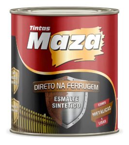 Tinta Esmalte Direto Na Ferrugem Maza 3,6l Cores Metalizadas Cor Aco Corten