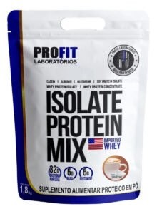 Suplemento en pó ProFit Laboratórios Proteínas de Isolate Protein Mix sabor cappuccino x 1.8kg