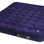 Colchão Inflável Casal Mor + Inflador Embutido + Kit Reparo Azul