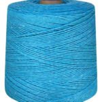 Barbante Eco Brasil Cor Azul-turquesa 1Kg 1000m 6 Fios Crochê
