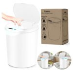 Lixeira Automática Sensor Recarregável Escritório usb 16 L
