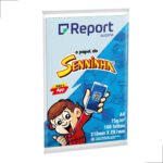 Papel Sulfite A4 Seninha Azul 21x29cm 75g 100 Folhas