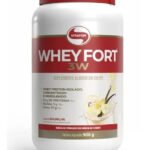 Whey Protein Fort 3w 900g Vitafor Sabor Baunilha