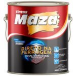 Tinta Esmalte Direto No Ferrugem Maza 3,6l Cores Cor Vermelho