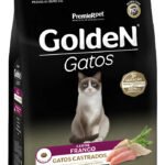 Alimento Golden Premium Especial para Gatos Castrados Sabor Frango 1 kg