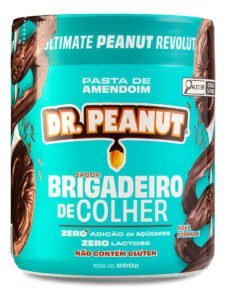 Pasta de Amendoim Dr Peanut Brigadeiro Proteína Whey 600g