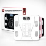 EPS-6905 Balaça Digital Corpo Epsilon EPS-6905 Bluetooth para Saúde e cor Branco