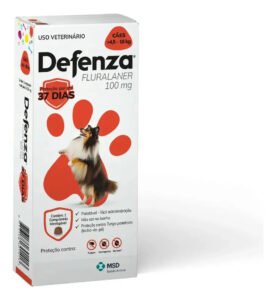 Defenza – Antipulgas – Cães De 4,5 À 10kg – 1 Comp. – 100mg
