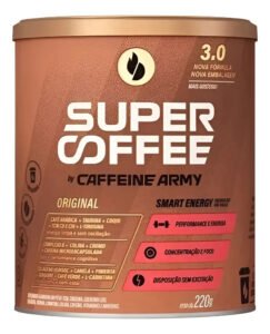 Supercoffee 3.0 Caffeine Army Super Coffee 220g Nova Formula Sabor Tradicional