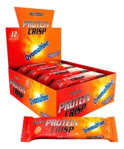 Protein Crisp Bar Integralmedica Cx 12 Unidades 45g Sabor Ovomaltine