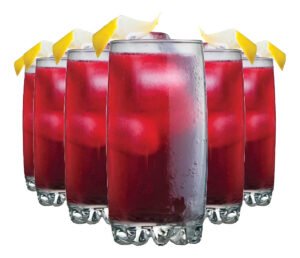 Kit Copo De Vidro Long Drink 6 pcs 385ml, Ruvolo