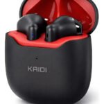 Fone De Ouvido Sem Fio Kaidi Kd771 Bluetooth 5.1 Cor Preto