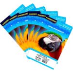 Kit Papel Fotografico Glossy A4 180g 300 Folhas Premium Branco