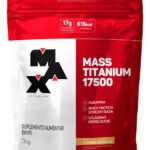 Hipercalórico Mass Titanium 17500 3kg – Max Titanium Sabor Vitamina de frutas