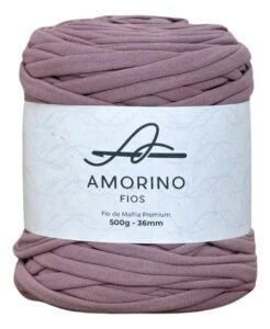 Fio De Malha Premium – Amorino Fios – 36mm Cor Lilás Envelhecido