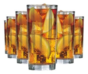 Kit Copo de Vidro para Água ou Suco Octon 6 pcs 300ml, Ruvolo