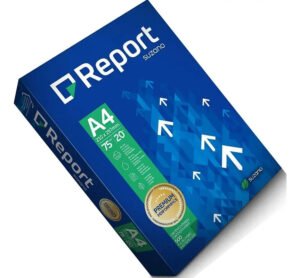 10 Resmas C/ 500 Papel Sulfite A4 Branco Report 75g