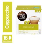 Cápsulas de Cappuccino Nescafé Dolce Gusto para Máquina Expresso – Pack com 16 Unidades