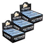 3 Caixas Whey Grego Bar Nutrata Com 12 Unidades Cada – Combo Sabor Cookies & Cream