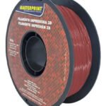 Filamento para impressão 3D Pet-g 1,75 mm 1 kg Masterprint cor vermelho