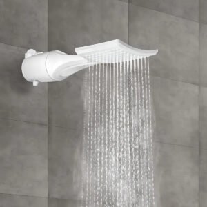 Ducha Chuveiro Lorenzetti Loren Shower Multitemperaturas 5500w 220v Compátivel DR e Disjuntor 32A