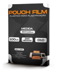 Plástico Para Plastificação Rg Identidade 80×110 0,10mm