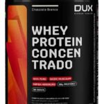 Whey Protein Concentrado 900g Chocolate Branco Dux Nutrition